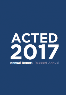 Rapport annuel ACTED 2017