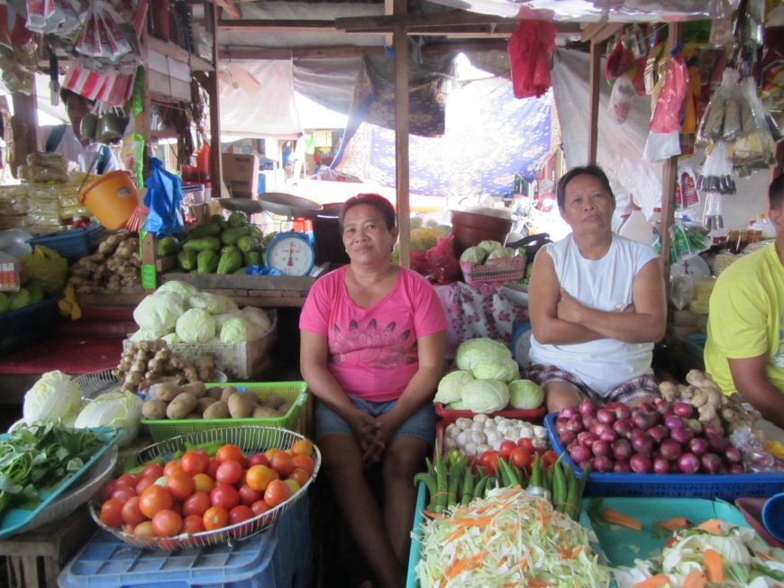 Fruits and vegetables shops in the Philippines