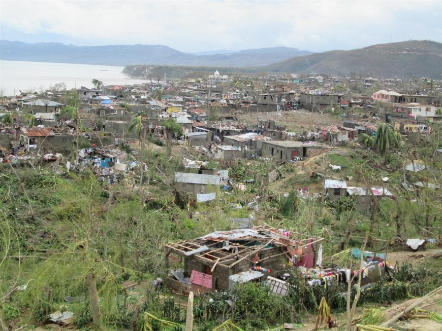 Jeremie post ouragan Haiti