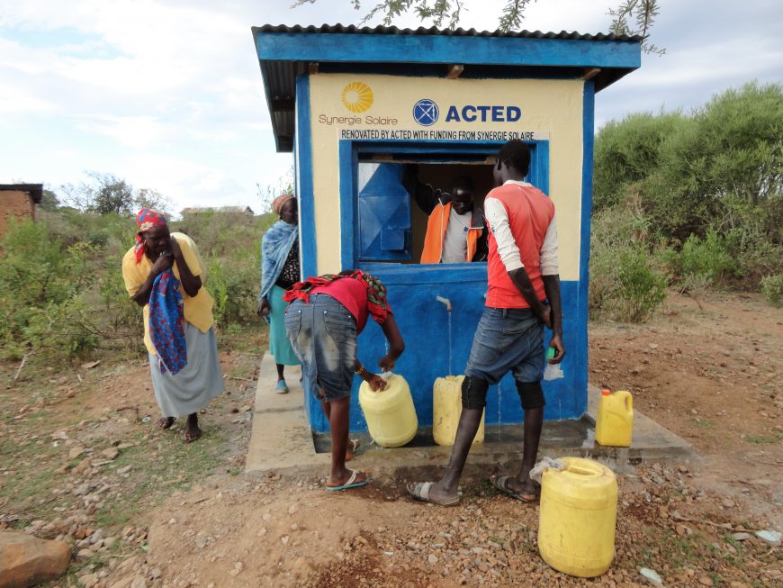 Water kiosk, Kenya