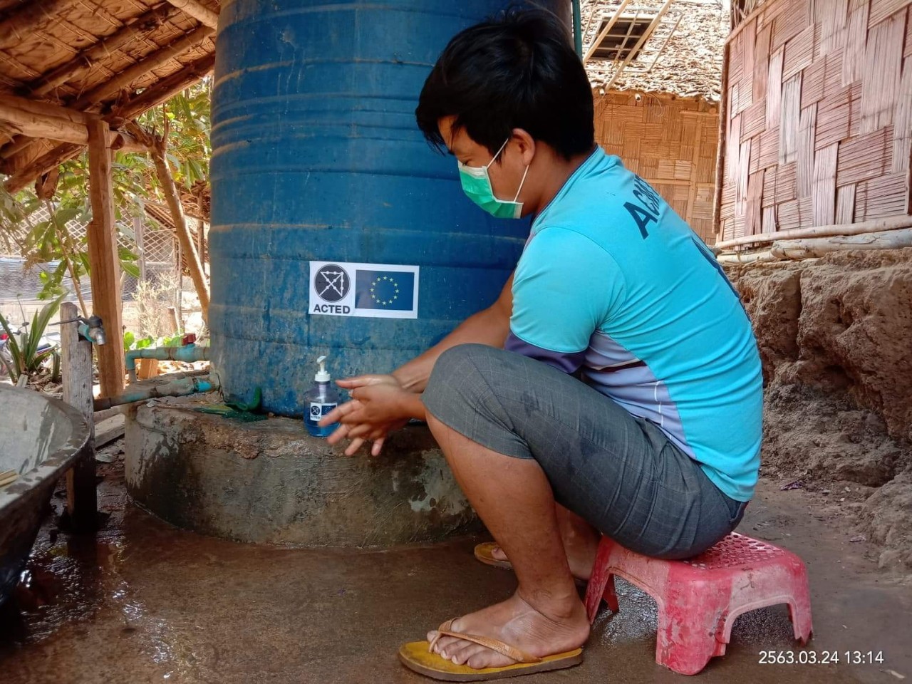 31st March 2020 Refugees in Thailand lead the fight against Covid-19 through mask production