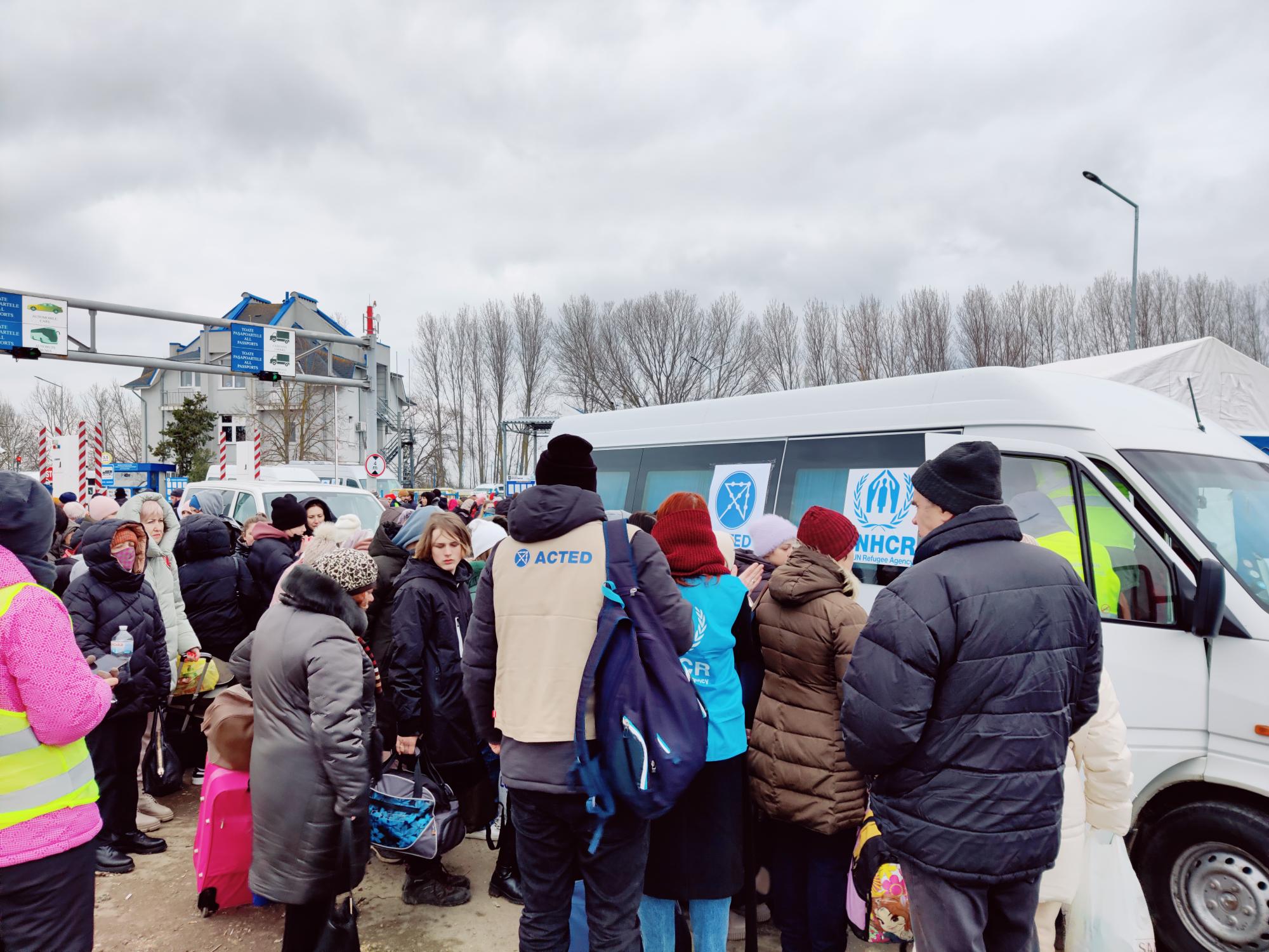 Ukraine conflict how we support refugees in Moldova Foto Foto